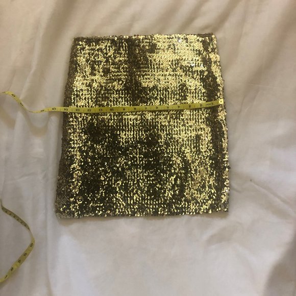 New Sequin  mini skirt - NWOT - Picture 5 of 5